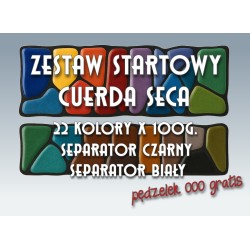 Zestaw startowy Cuerda Seca – ETSP plus separator czarny i biały